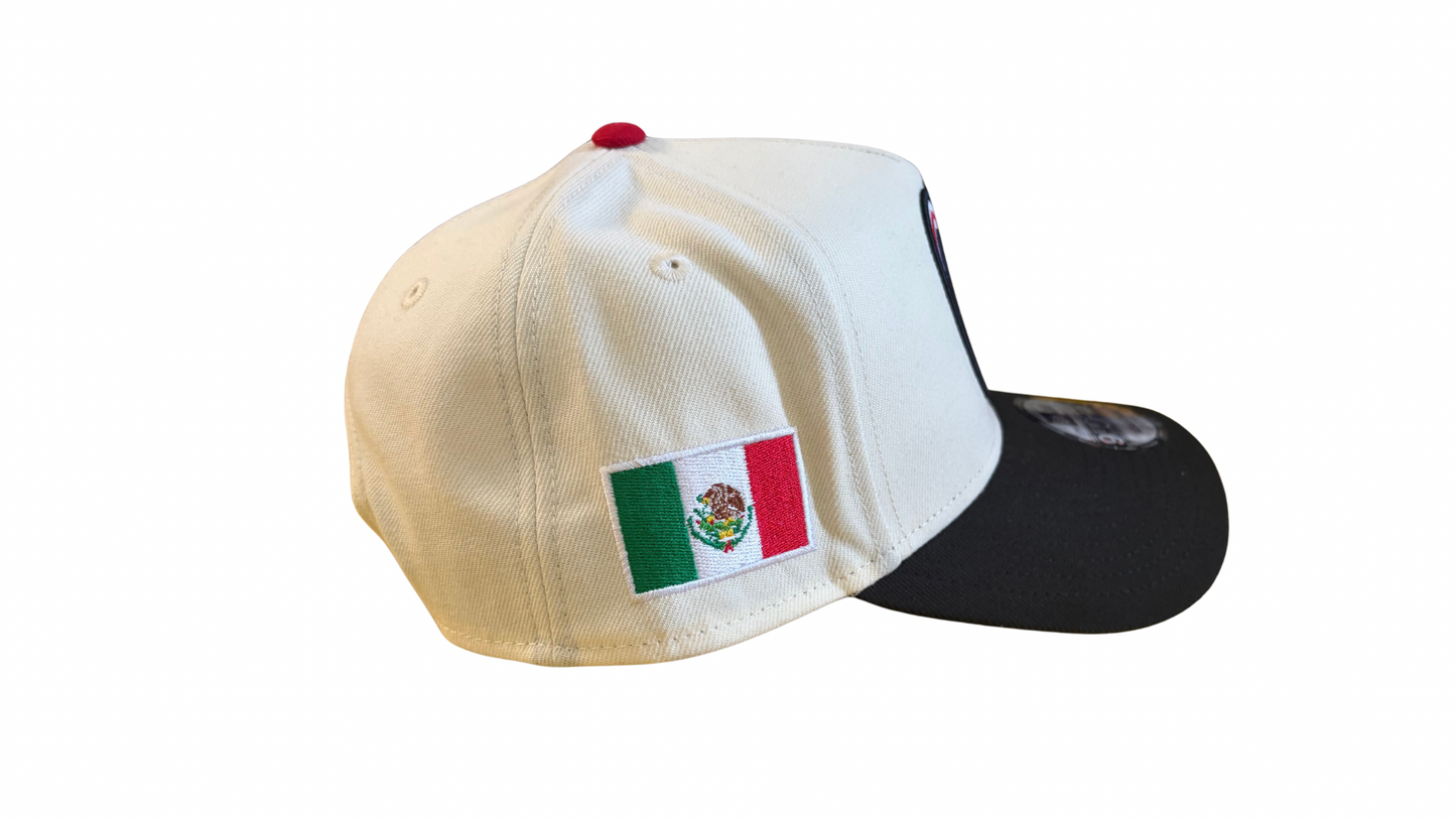 New Era Mexico 9FORTY A-Frame 2 Tone Snapback Hat
