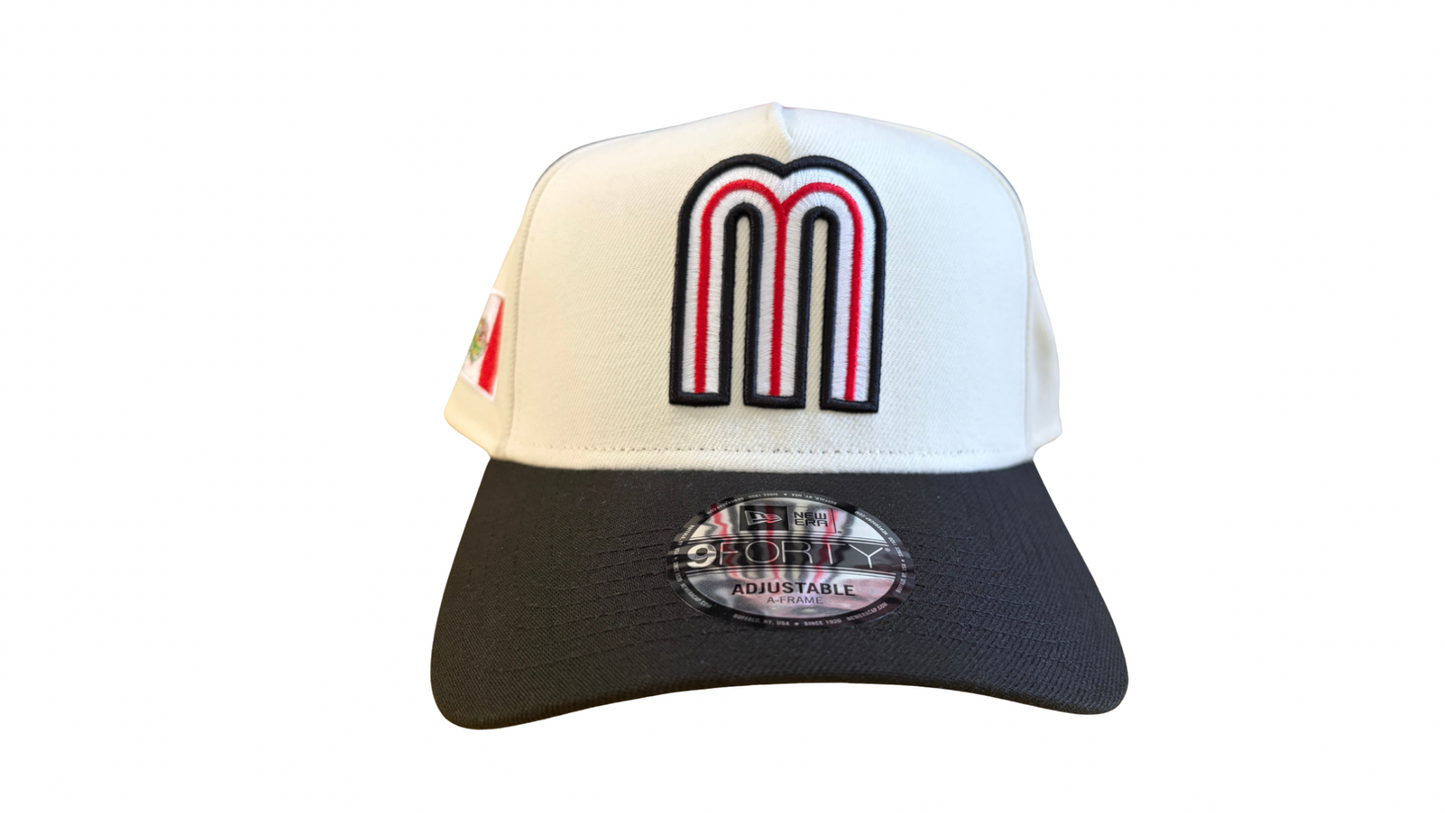 New Era Mexico 9FORTY A-Frame 2 Tone Snapback Hat