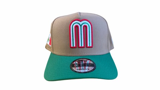 New Era Mexico 9FORTY A-Frame 2 Tone Snapback Hat
