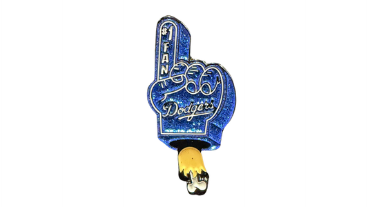 LA Dodgers Foam Hat Pin