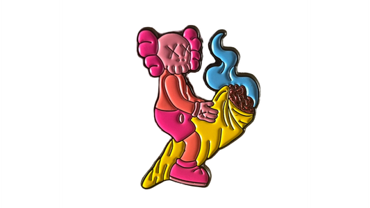 Kaws Cloud Enamel Pin