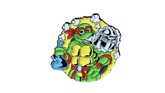 TMNT Stoner Raphael Enamel Pin