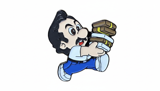 "Pablo Esco-Mario" Enamel Pin