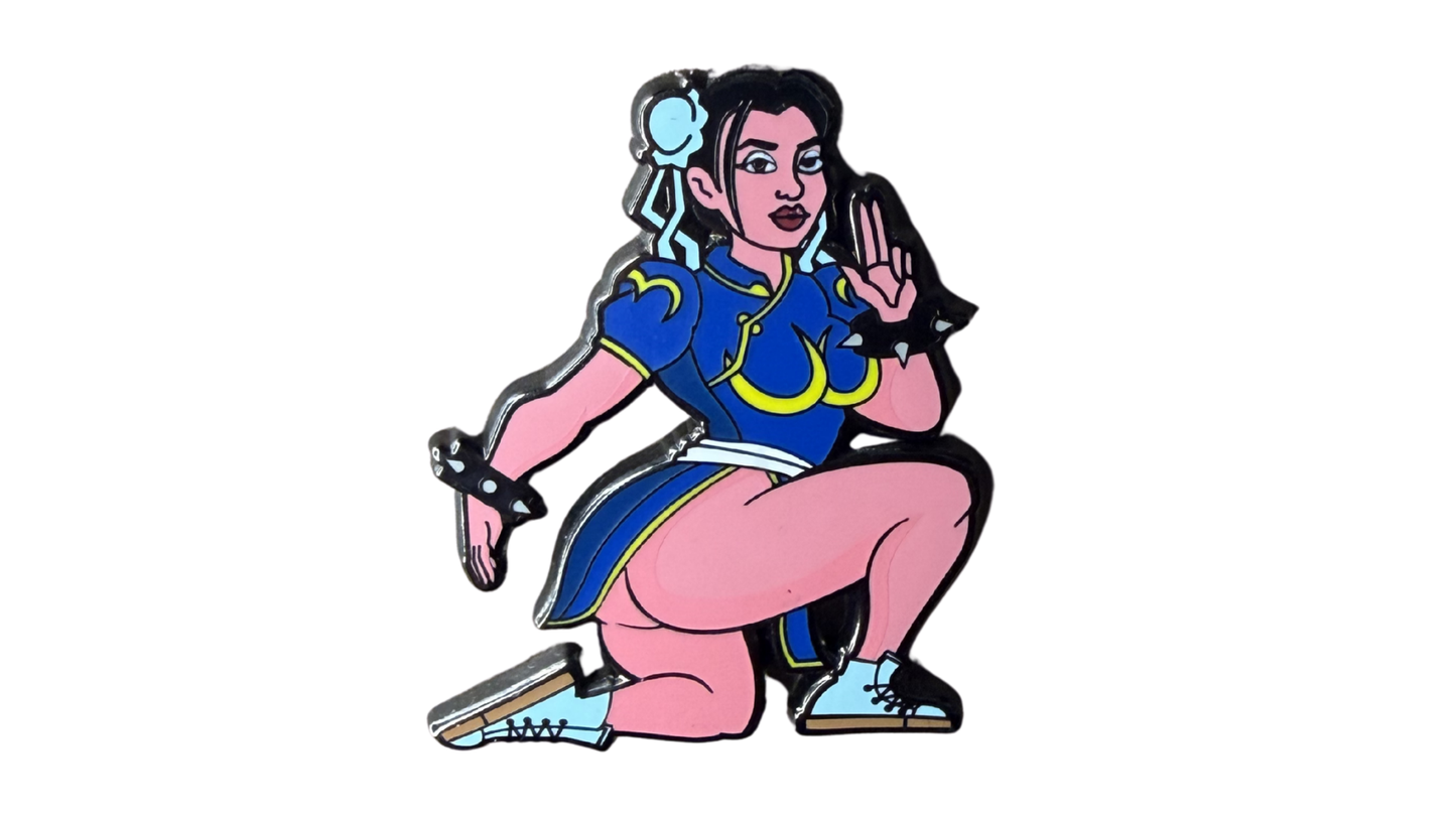 Chun-Li Enamel Pin