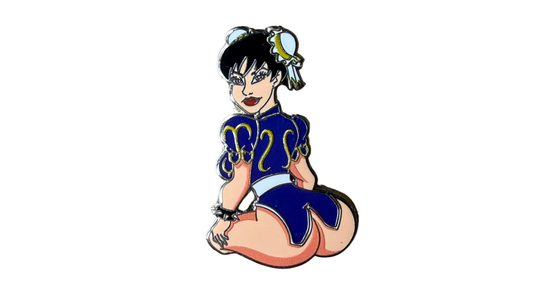 Chun-Li Sitting Pretty Hat Pin
