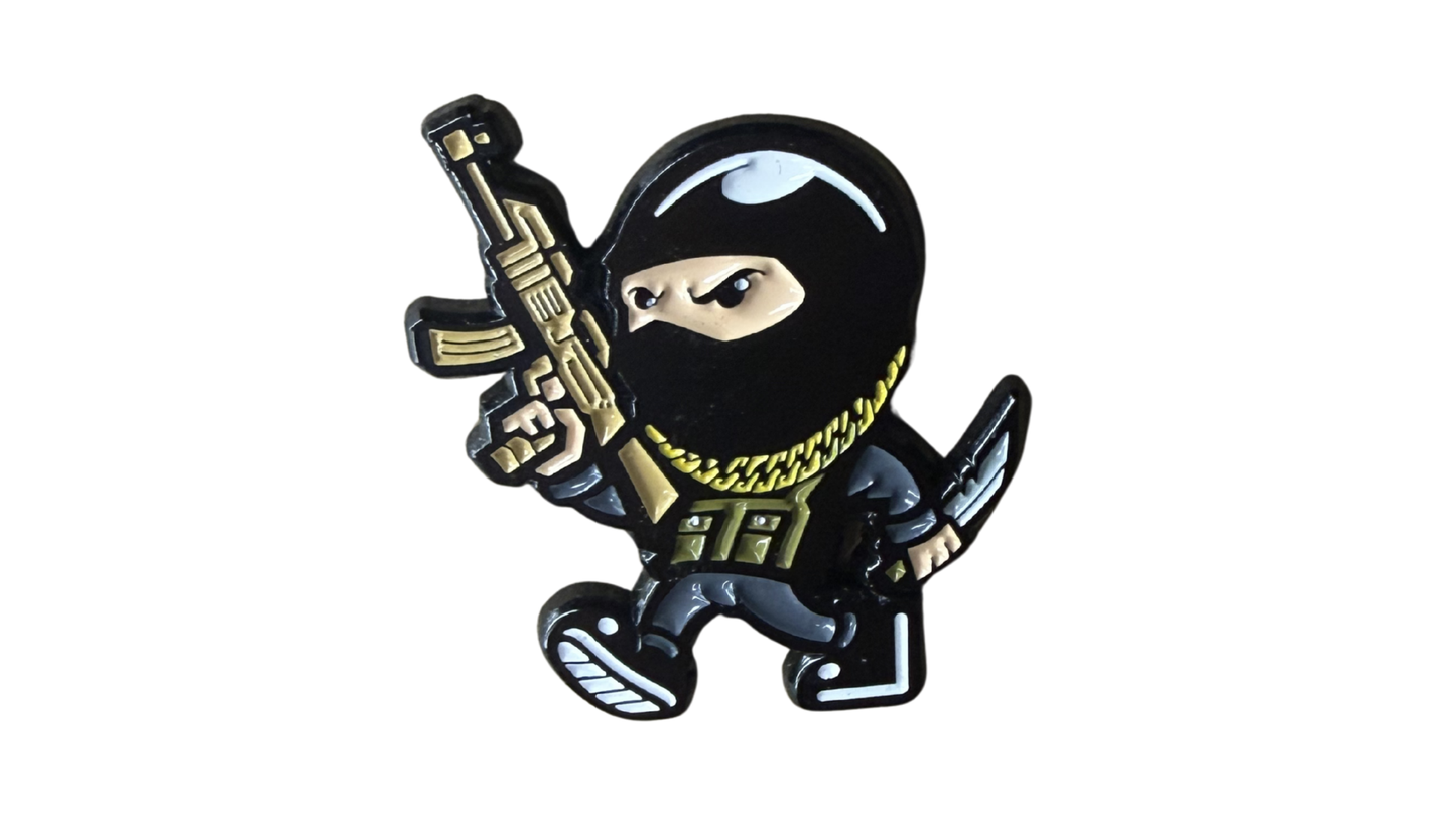 Narco Enamel Pin