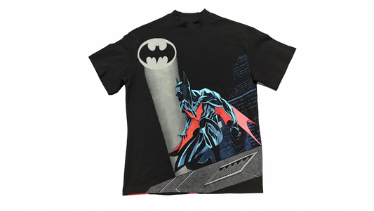 DC Comics Batman Beyond Front & Back Graphic T-Shirt - Black - Size Small