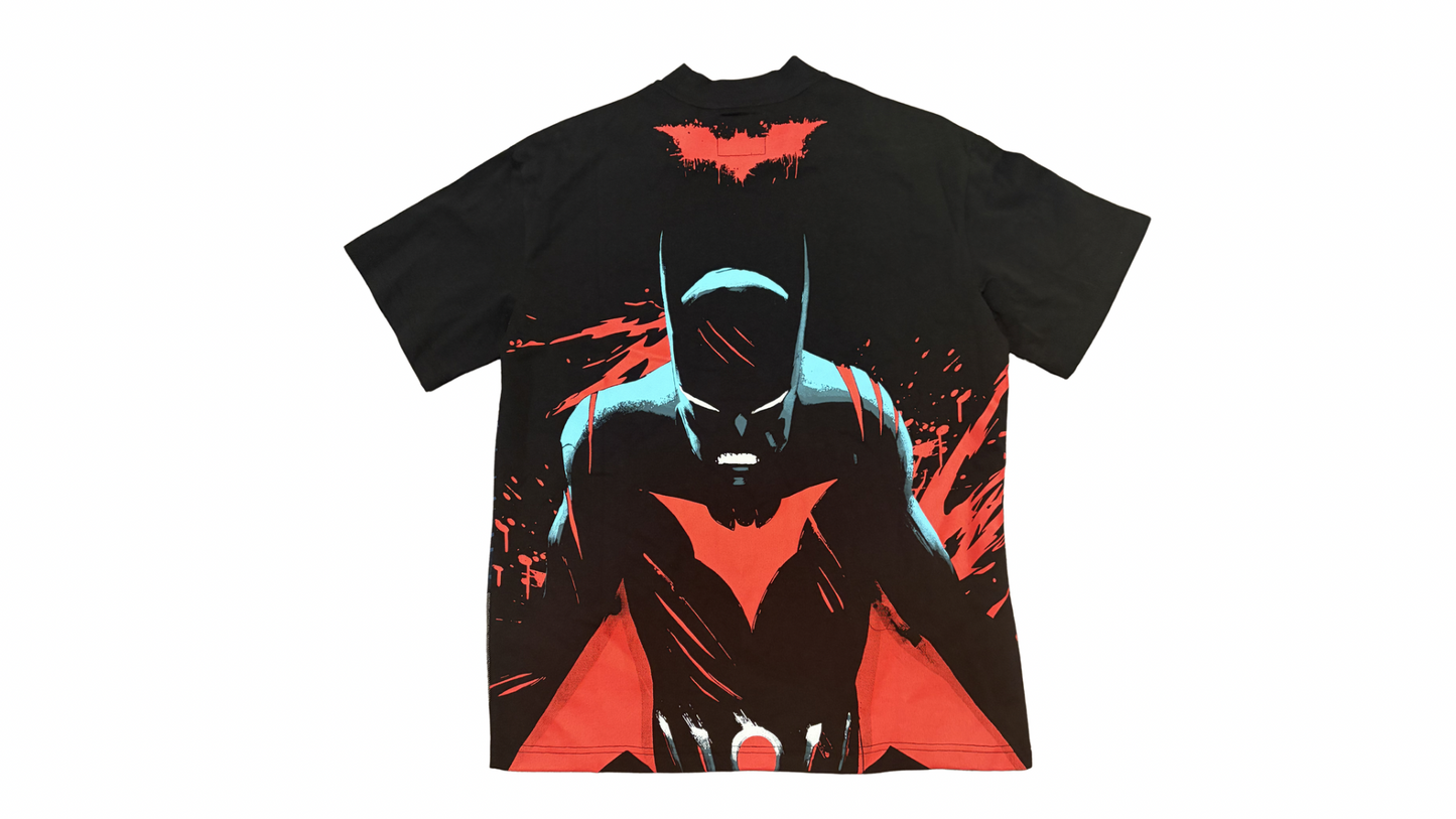 DC Comics Batman Beyond Front & Back Graphic T-Shirt - Black - Size Small