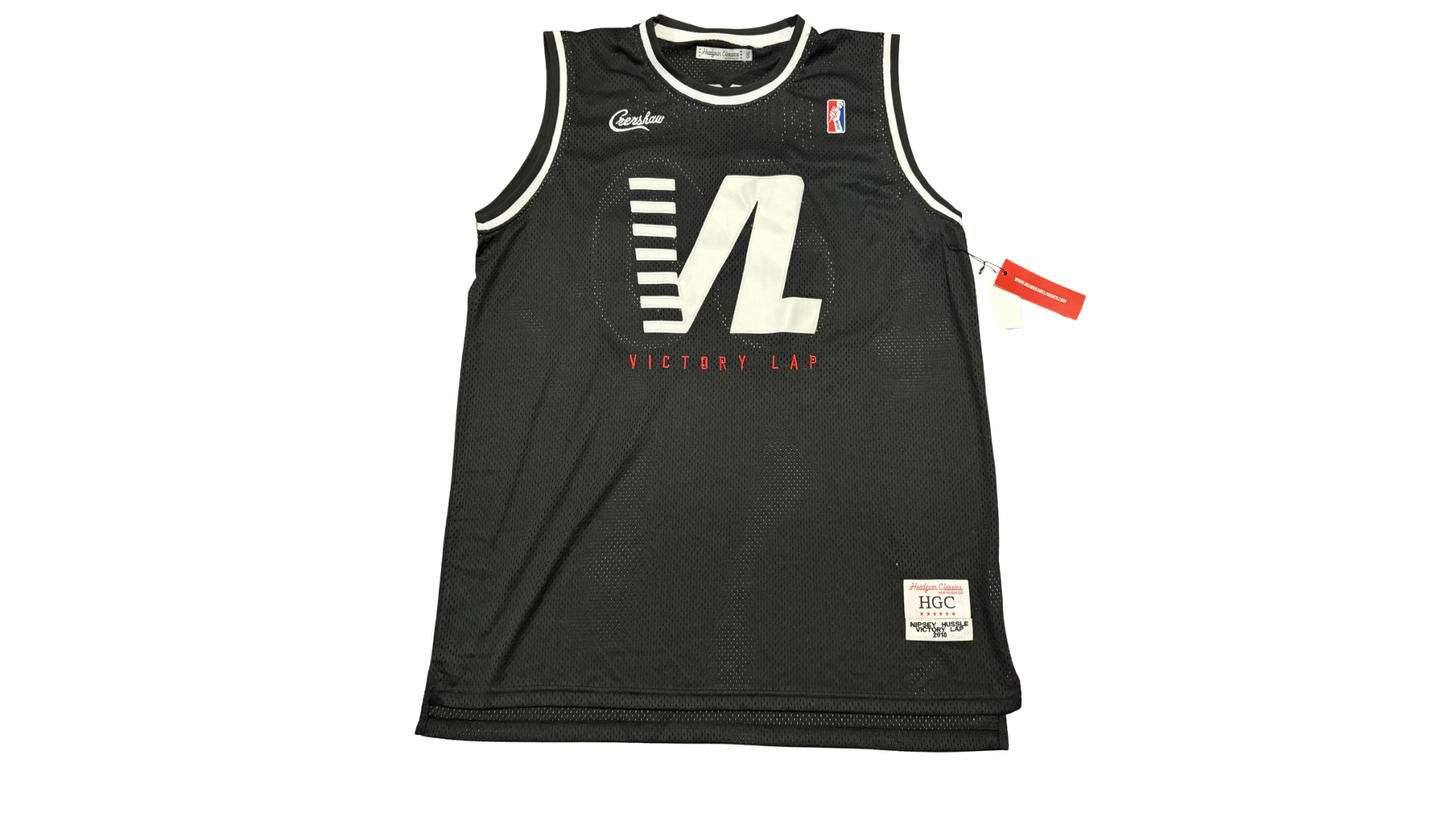 Headgear Classics Nipsey Hussle "Victory Lap" Basketball Jersey - Black