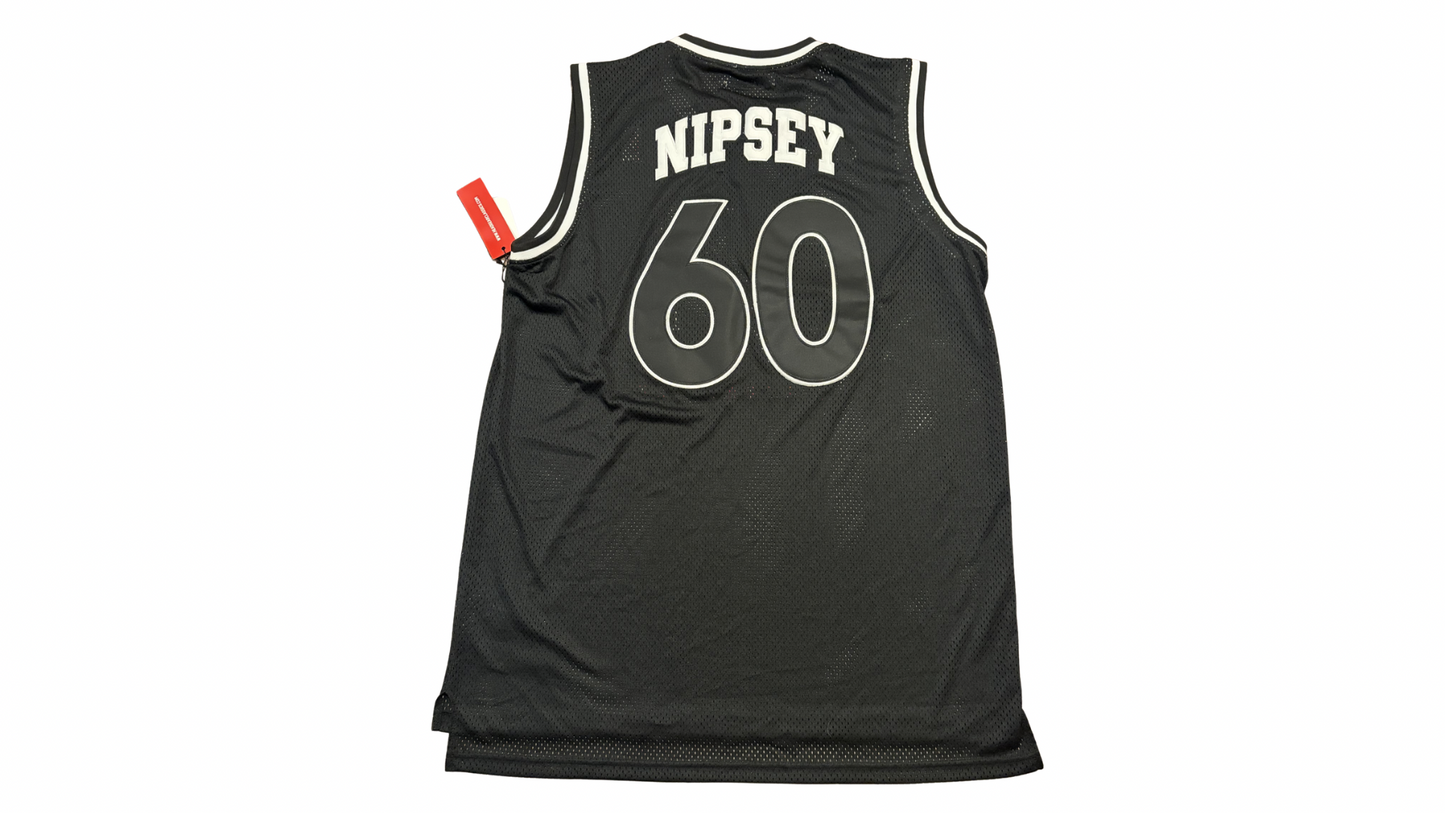 Headgear Classics Nipsey Hussle "Victory Lap" Basketball Jersey - Black