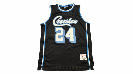 Headgear Classics HGC Kobe Bryant #24 Crenshaw Basketball Jersey