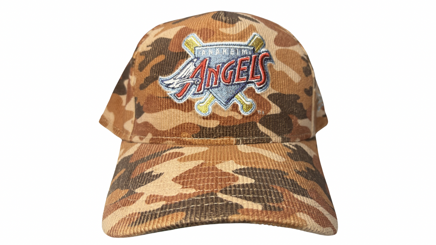 New Era Anaheim Angels Corduroy Camouflage 9FORTY A-Frame Snapback