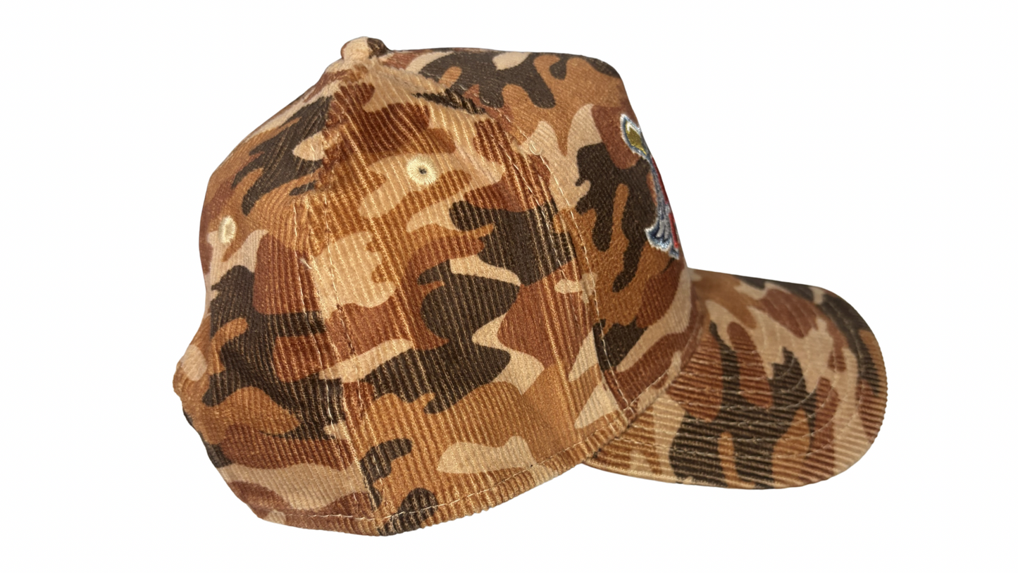 New Era Anaheim Angels Corduroy Camouflage 9FORTY A-Frame Snapback