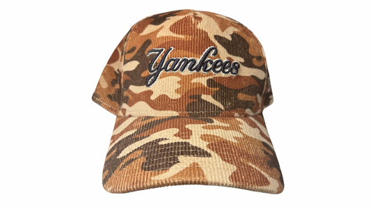 New Era NY Yankees Corduroy Camouflage 9FORTY A-Frame Snapback