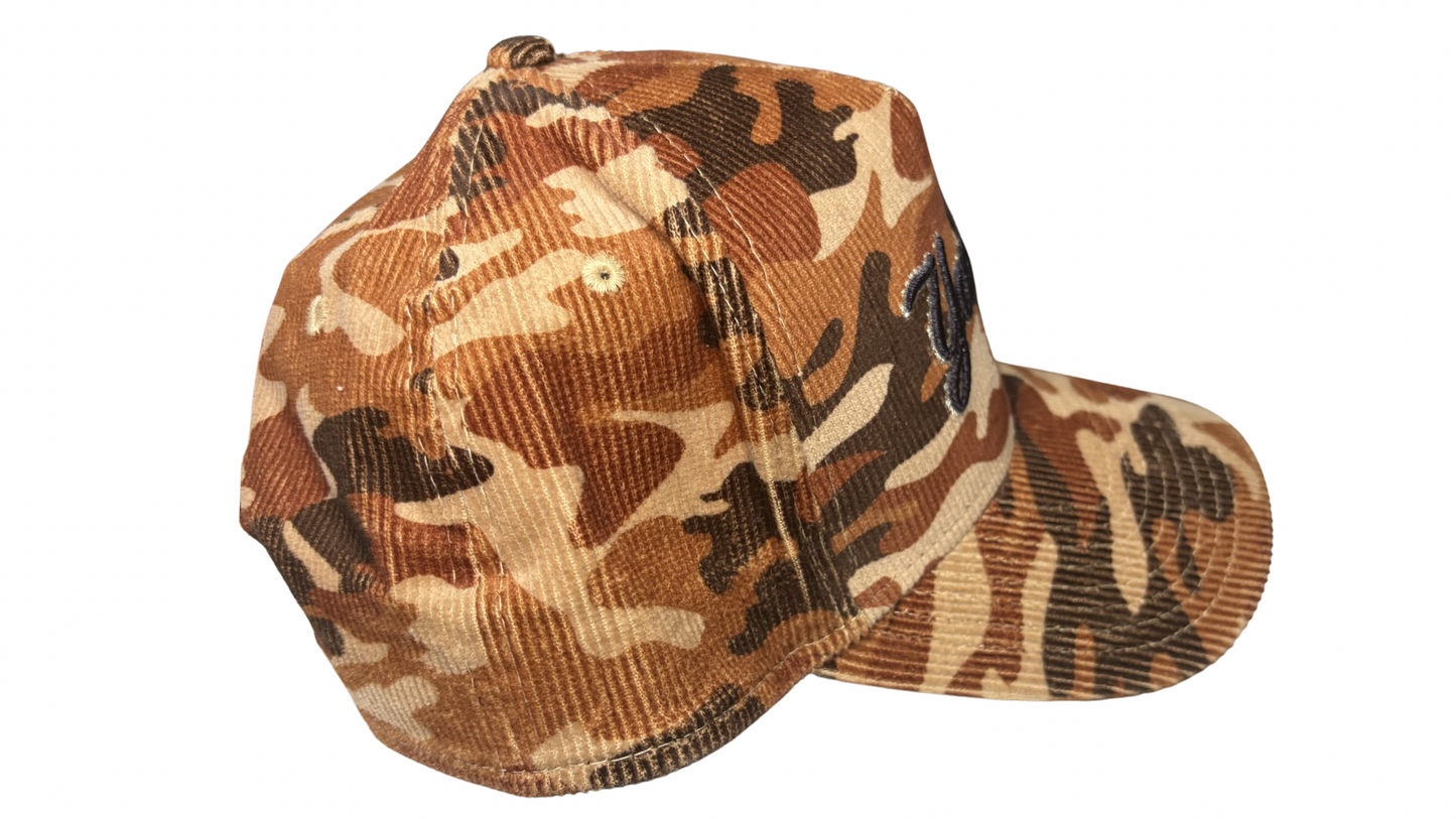 New Era NY Yankees Corduroy Camouflage 9FORTY A-Frame Snapback