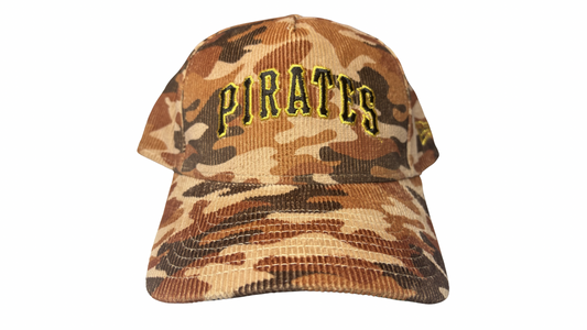 New Era Pittsburg Pirates Corduroy Camouflage 9FORTY A-Frame Snapback