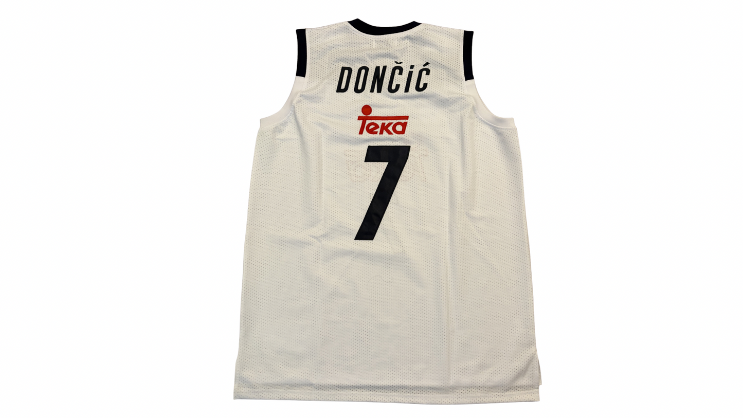 Headgear Classic Real Madrid Luka Doncic Basketball Jersey