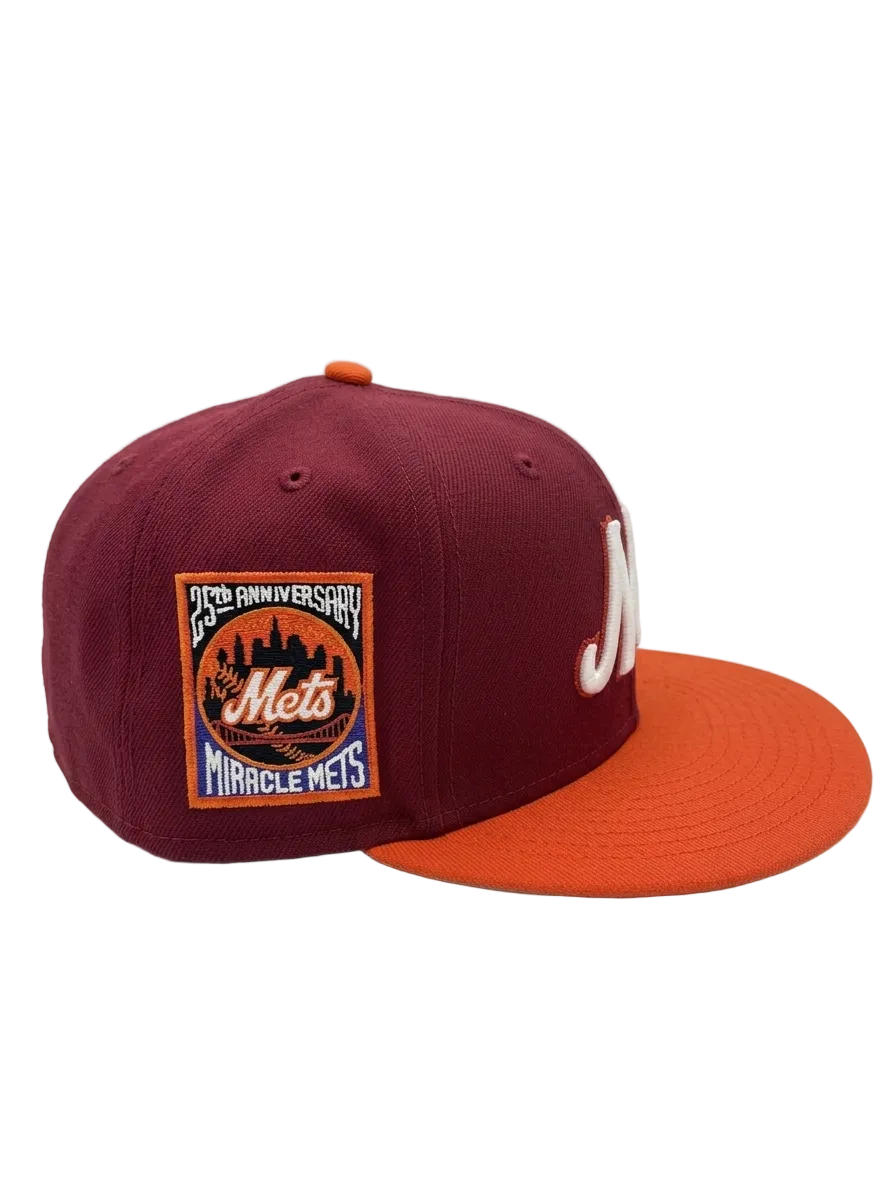 New Era NY Mets 59FIFTY 25th Anniversary Side Patch Fitted Hat