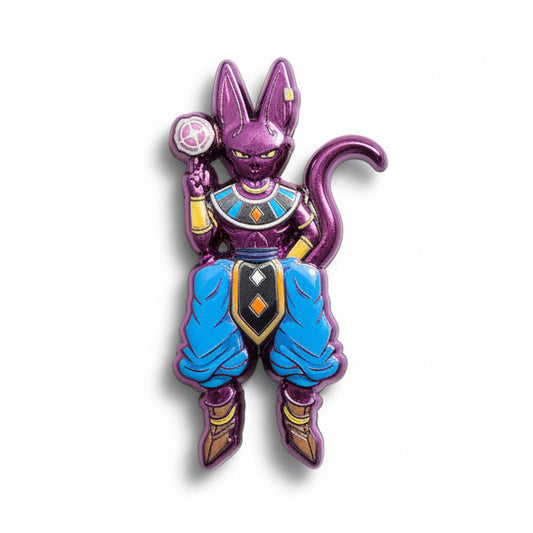 Lord Beerus: God of Destruction Enamel Pin