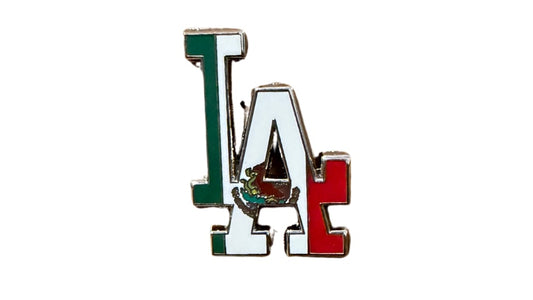 LA Dodgers Mexican Flag Lapel Pin