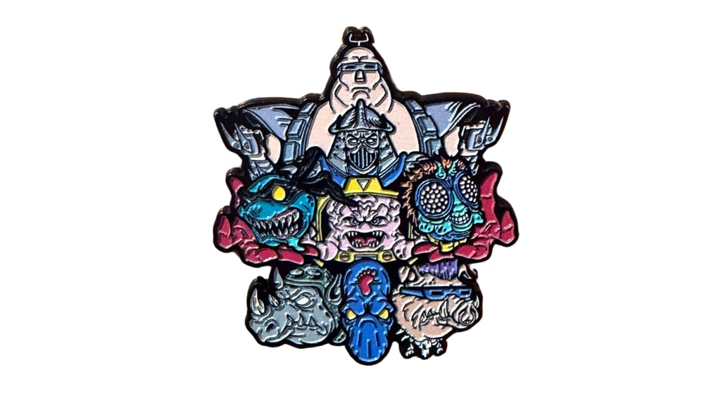 TMNT Villains Enamel Pin